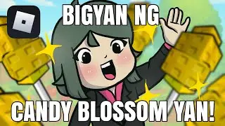 INUTO SI JOHN PARA MAMIGAY NG CANDY BLOSSOM | GROW A GARDEN | ROBLOX