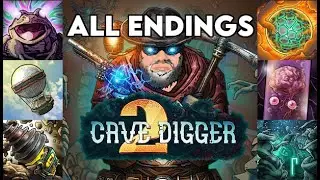 Cave Digger 2 | All endings