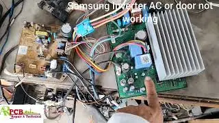 Samsung inverter PCB repair | outdoor not working | PCB repair | Samsung AC | inverter AC Samsung
