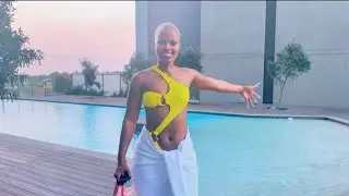 Quick stop in Sandton before my trip to Limpopo | Pool Photoshoot 