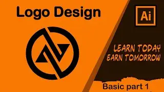 Logo Design Basic | Logo Design Bangla Tutorial | Graphics_Design Adobe Illustrator Tutorial