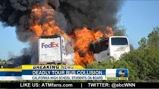 Students Among the Victims in Deadly California Bus Crash