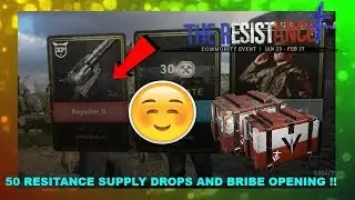 Heroic drops crazy  !50 Resistance Supply Drop Opening And Bribes !!!
