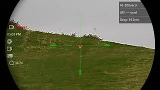 hikmicro alpex 4k lrf checking the ballistics for the ballistic calculator. 👌