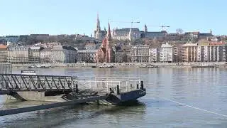 Relax with Danube 4K | City sound | Sunny day 4k Video | Budapest