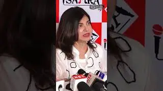 Alka Yagnik Talks About Lata Mangeshkar On Her Death Anniversary At ISAMRA Sangeetmay Baithak #short