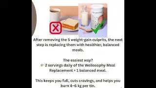 Meal Replacement shake for weight control @naijasalesqueen 