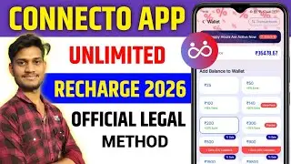 connecto app free recharge | connecto app free me use kaise kare | connecto app use kaise kare