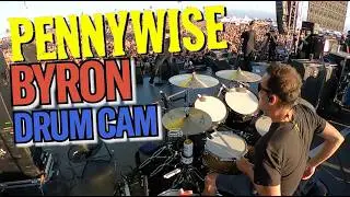 LEGEND DRUMMER EP 02 - BYRON - PENNYWISE - DRUM CAM - FULL CONCERT SAN PEDRO, 2024