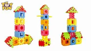 Toyfun Dream House 44 pieces Building blocks for kids | Buy Online Indian Toys