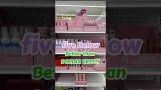 Five Below NEW $1 BEAUTY LINE‼️ BETTER THAN DOLLAR TREE?! 💚👀#fyp #fivebelow #dollartree