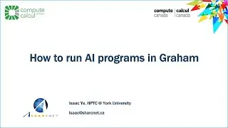 How to run AI programs in Graham