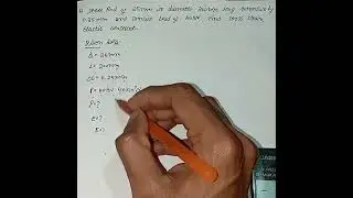 stress  strain problem with solution