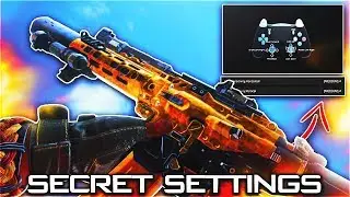 SECRET SETTINGS to IMPROVE AIM & SKILL in COD BO4! (PS4/XBOX ONE Controller Settings)