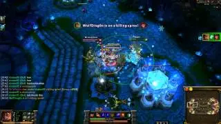 League of Legends - Surviving a Spawn Dive