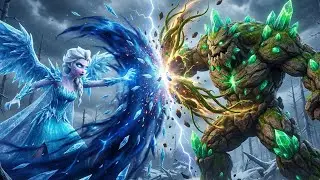 Elsa vs the Crystal Titan! 😱⚡ The Most Epic Ice Battle Ever | Frozen Style Animation