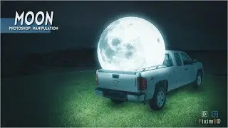 Moon Manipulation - Photoshop cc Creative Tutorial