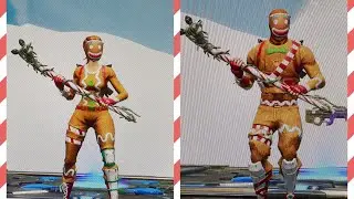 GINGERBREAD SET | Best COMBOS  | Fortnite SKIN Review