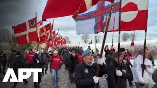 Denmark's Copenhagen Falls Silent as War Veterans Protest Trump&rsquo;s NATO Comments | APT