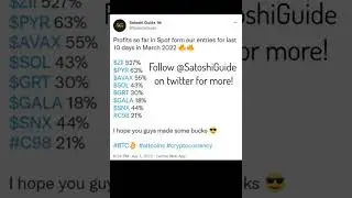 #ZIL 527% #profits #Crypto #Bitcoin #10k