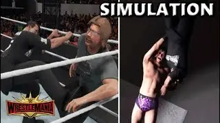 WWE 2K19 SIMULATION: SHANE MCMAHON VS THE MIZ | WRESTLEMANIA 35 HIGHLIGHTS