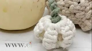 Tutorial de calabaza de macrame de @chantachan_studio