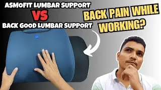 Asmofit vs Back Good Lumbar Support | Best Office Chair Back Support for Long Hours (2025 Review)