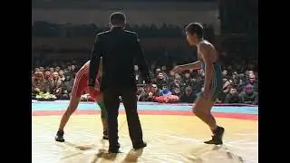 ВОЛЬНАЯ БОРЬБА. ЧЕМПИОНАТ КЫРГЫЗСТАНА-2014. Финал 57 кг. Улукбек Жолдошбеков-Айбек Ташматов