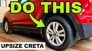 Goodyear Efficient Grip SUV tyre ....or Goodyear Wrangler🤔 |   Hyundai Creta upsize tyre 👍