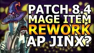 New AP Items! Mage Item Rework Patch 8.4! AP Jinx? (League of Legends)