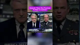 'Gays Too Precious To Risk In Combat,' Says General