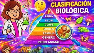 Clasificación biológica explicada fácil | Los 5 reinos y niveles taxonómicos