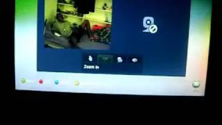 Reco trying out his Xbox Live Vision