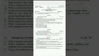 pharmaceutics (2019-20) | AKTU Question Paper | b.pharm 1st semester by bhoopendra sharma
