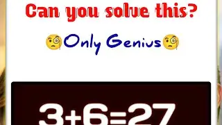 Can You Solve This Puzzle? 🧠 | Only Genius Can Answer | Math Puzzle Live 🔴