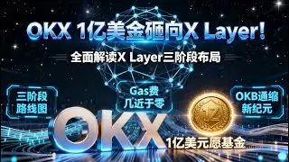 OKB销毁6500万枚后，X Layer的1亿美元豪赌！三阶段路线图将如何重塑L2竞争格局？
