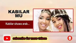 Tarihin kabilarmu kabilar shuwa Arab AL BASHIR KMZ