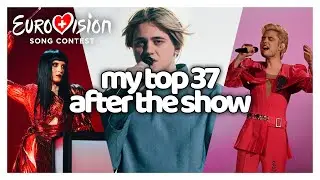 eurovision 2025 - my top 37 (after the show)