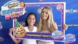 My Day at the Shopkins Swapkins Event (Season 7 Shopkins, Meet & Greet, Party Song)