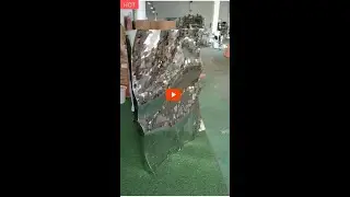 Stainless steel abstract mosaic wall art decoration