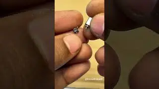 World's Smallest DC motor &bull; micro motor | What's Inside