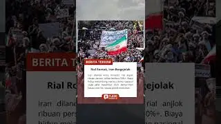 Krisis Moneter Iran Makin Dalam: Rial Ambruk, Inflasi 50%+, Demo Meledak Nasional