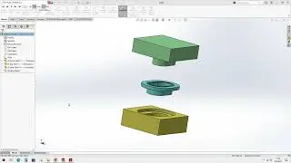 Flansch. Solidworks 2022 Mold Design Application 1.