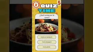 Test Your Spanish Food Vocabulary While Reviewing the Verb Comer!