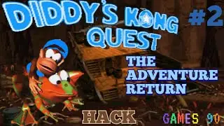Donkey Kong Country 2 - The Adventure Return.ron hack'#2...