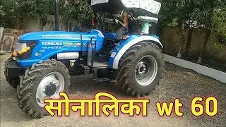 #vinodpal#Tractorvideo #Tractorstunt sonalikawt60rx tractor looks & overview सोनालिका शेरा है