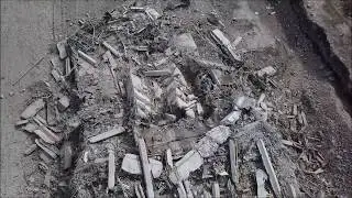 Capital Plaza Tower Implosion March 11, 2018 DRONE FOOTAGE