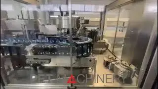 Krones PET carbonated water bottling line