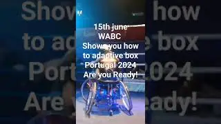 15th june WABC prepares to show reality In adaptive boxing, portugal 2024