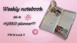 ✨ Week 5 Plan With Me | Hybrid Planner Setup & Big Reveal ✨